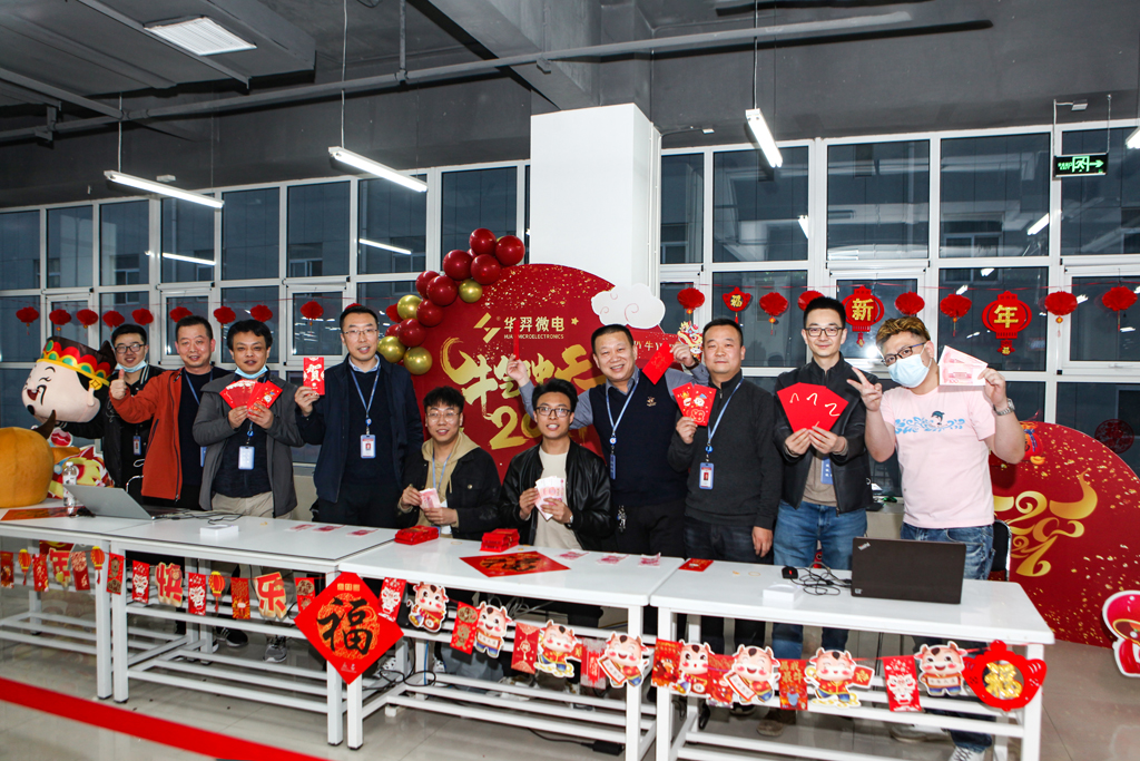 Huayi Micro Electric Co., Ltd. held the Spring Festival garden tour