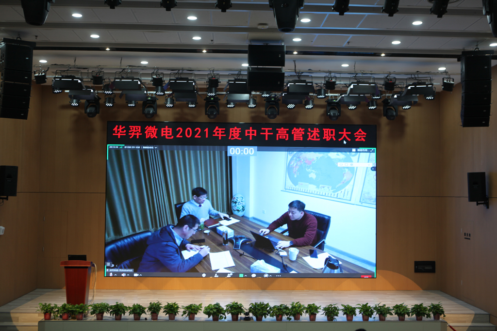 ks凯时微电召开中干高管述职会议